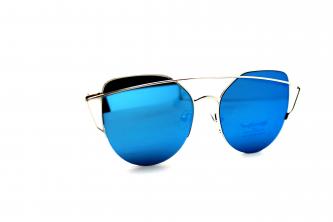 подростковые солнцезащитные очки Roberto Marco 013 метал голубой