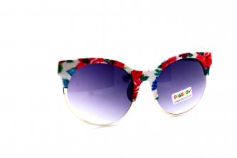 подростковые солнцезащитные очки bigbaby 7006 цветы белый
