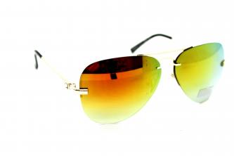 солнцезащитные очки Kaidai 15005 золото оранжевый