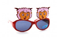 детские солнцезащитные очки 2209 овечка красный