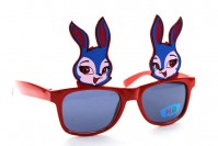 детские солнцезащитные очки 2201 зайка красный