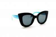 детские солнцезащитные очки 076 черный голубой