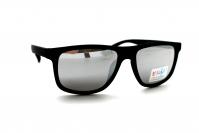 детские солнцезащитные очки Kaidi 65 черный матовый зеркальный