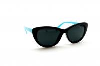 детские солнцезащитные очки ВИШНИ черный голубой