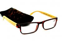 готовые очки с футляром Oкуляр 8722 brown