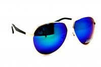 мужские солнцезащитные очки Kaidai 15101 золото-зеленый