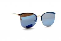 подростковые солнцезащитные очки 9216 зеркально-синий