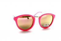 подростковые солнцезащитные очки bigbaby 7005 розовый зеркальный