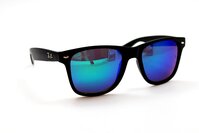 распродажа солнцезащитные очки R 2140-1 черный матовый сине-зеленый