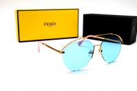 солнцезащитные очки 2019 - FENDI 0031 C3 голубой