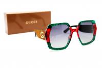 солнцезащитные очки 2019 - GUCCI 0118 001 зеленый