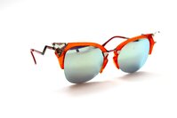 солнцезащитные очки 2022 - International FE 0042 9KHUZ оранжевый зеленый