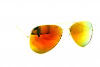 солнцезащитные очки 3028 золото зеркально оранжевый