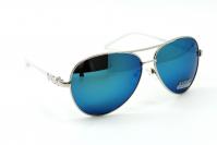 солнцезащитные очки KAIDAI - 15023 метал голубой