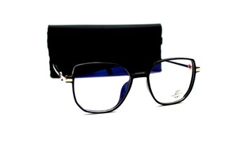 Компьютерные очки с футляром - CLAZIANO  8941 черный глянец