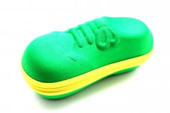 футляр солнце на молнии №37 ботинок ярко зеленый