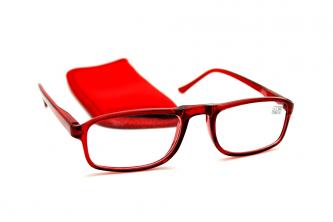 готовые очки с футляром Oкуляр 830003 красный