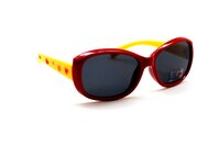 поляризационные детские солнцезащитные очки Loris 01005 красный желтый